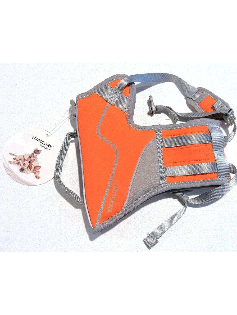 Brand New With Tags Vivaglory Orange Dog Canine Life Jacket Size Extra Small